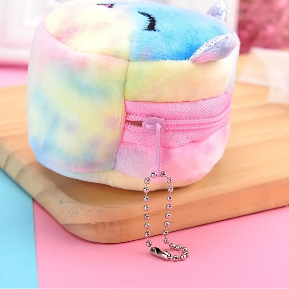 Cute Rabbit Plush Coin Purse - Picture 2 of 3